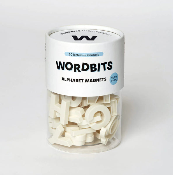 Alphabet Magnets in Bone