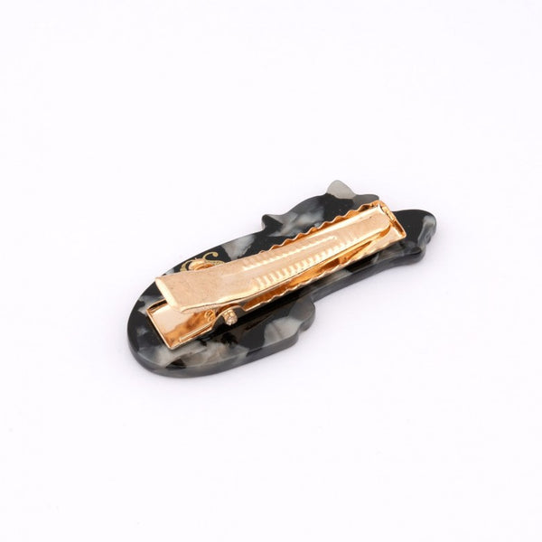 Black Cat Hair Clip
