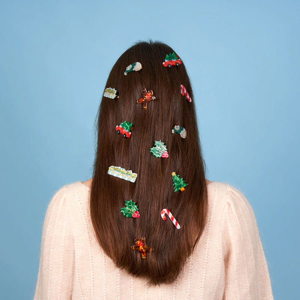 Christmas Tree Car Hair Clip