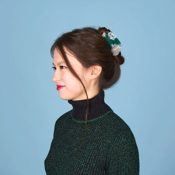 Winter Sweater Hair Claw