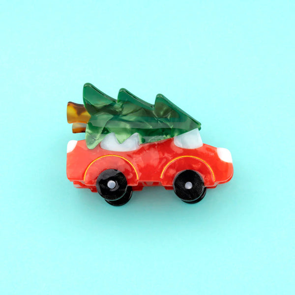 Christmas Tree Car Hair Claw