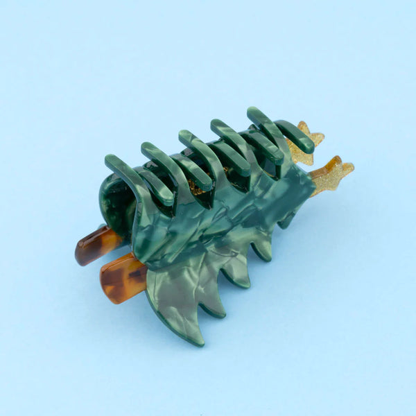Christmas Tree Hair Claw