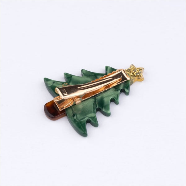 Christmas Tree Hair Clip