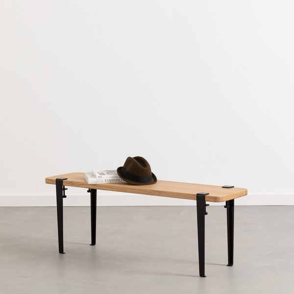 (WAREHOUSE SALE) DUKE Bench - Solid Oak