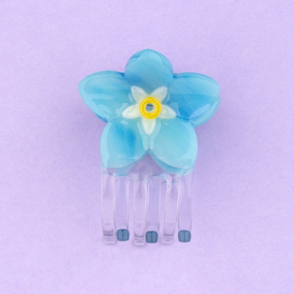 Forget Me Not Mini Hair Claw