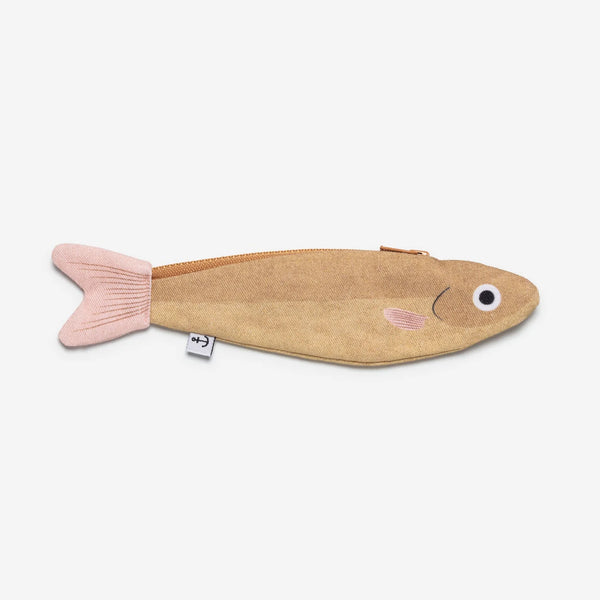 Anchovy Purse / Keychain - Golden