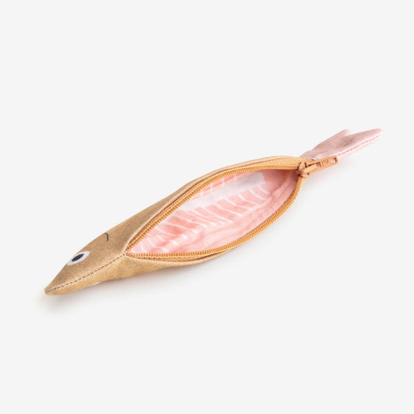 Anchovy Purse / Keychain - Golden