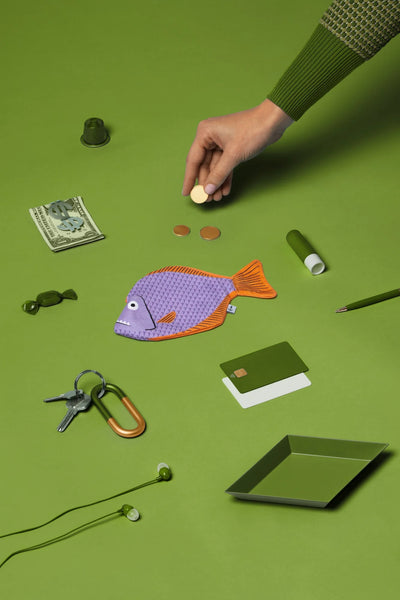 Piranha Fish Purse / Keychain