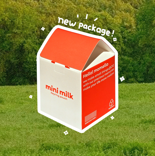 Mini-Milk Keyring Pouch