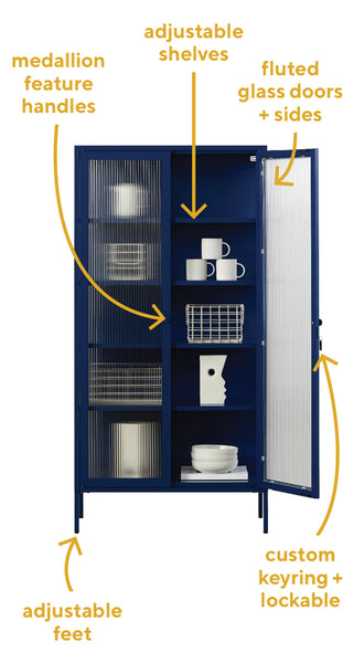 The Collector in Navy