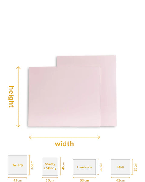 Extra Shelves in Blush