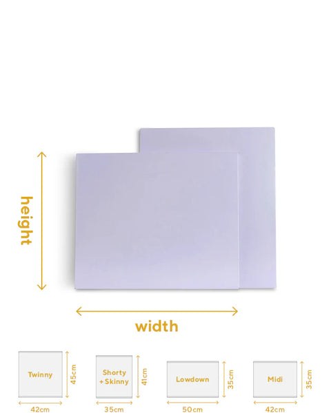 Extra Shelves in Lilac
