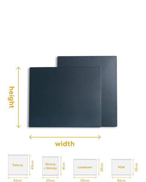 Extra Shelves in Slate