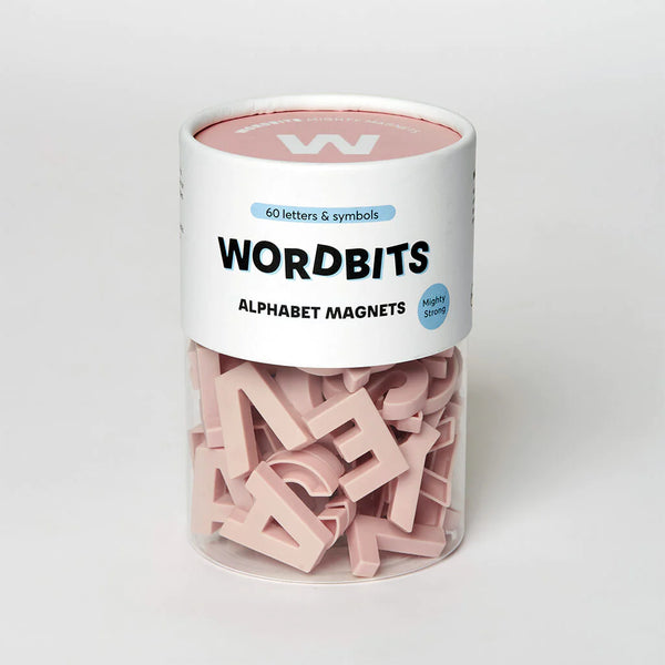 Alphabet Magnets in Blush