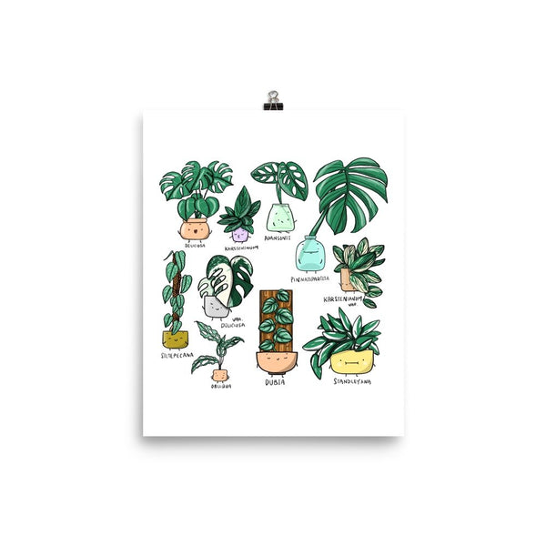 Plant Family Series Art Print