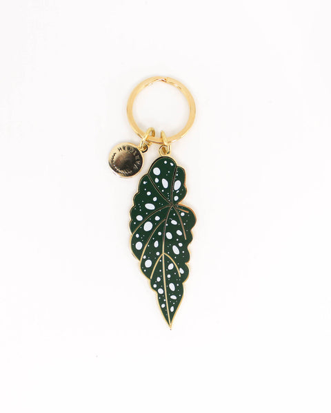 Begonia Maculata Keychain
