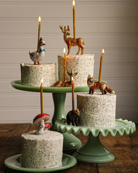 Brown Bear "Party Animal" Cake Topper