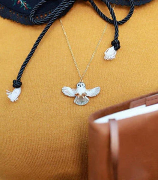 Barn Owl Necklace