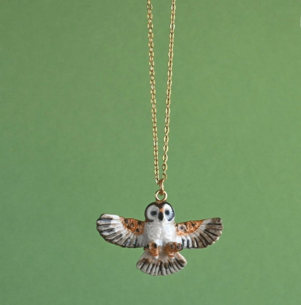 Barn Owl Necklace