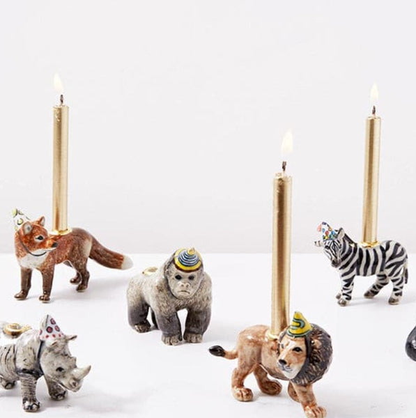 Red Fox "Party Animal" Cake Topper