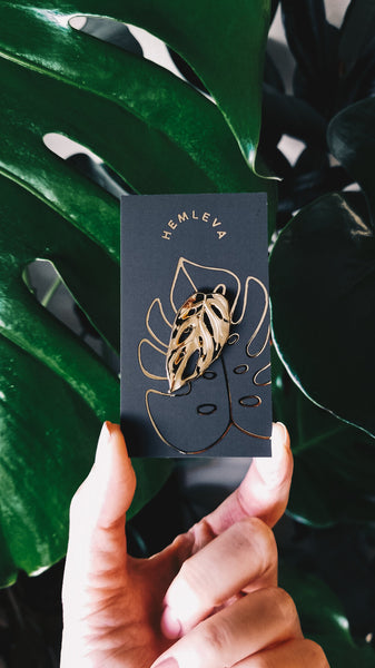 Monstera Adansonii Enamel Pin