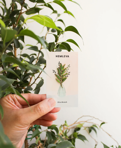 Olive Branch Enamel Pin