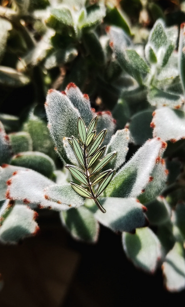 Olive Branch Enamel Pin