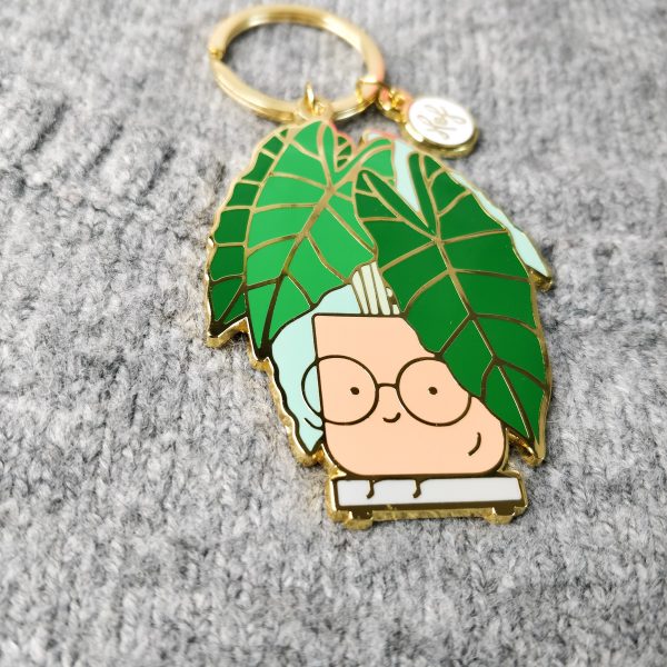(WAREHOUSE SALE) Alocasia Keychain