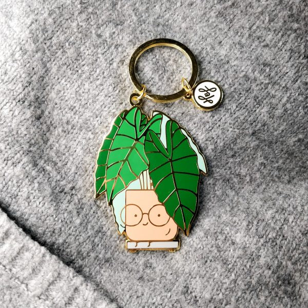 (WAREHOUSE SALE) Alocasia Keychain
