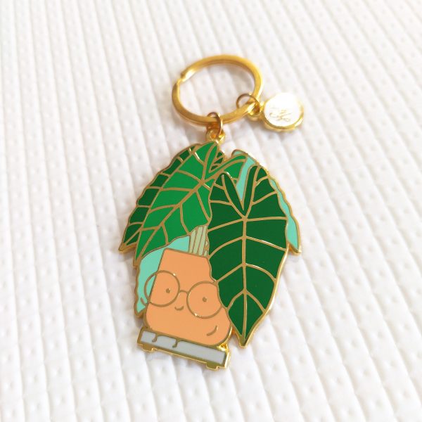 (WAREHOUSE SALE) Alocasia Keychain