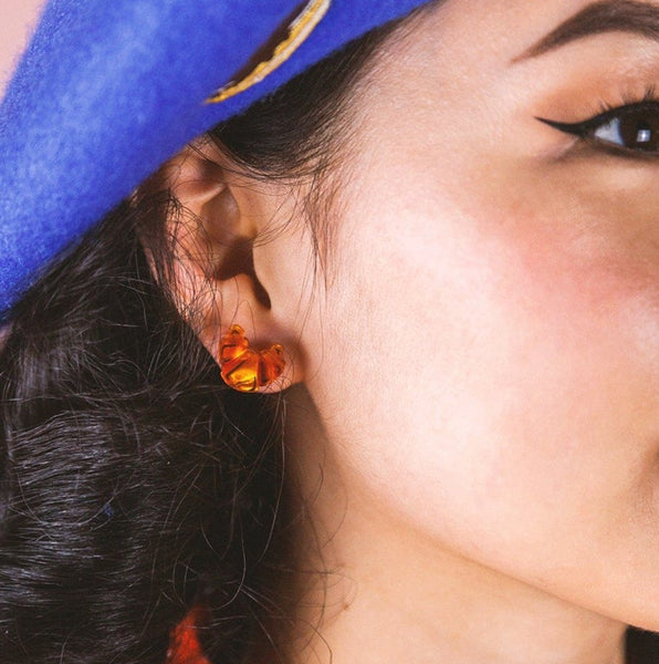 Le Croissant Stud Earrings