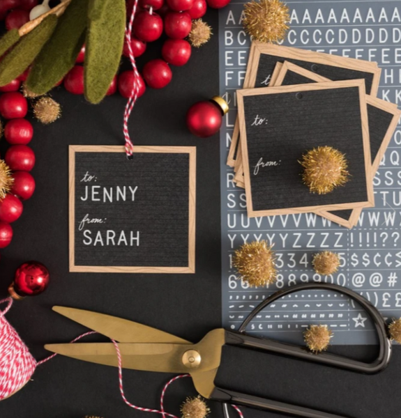 Letterfolk Scratch On ™ Gift Tag Set