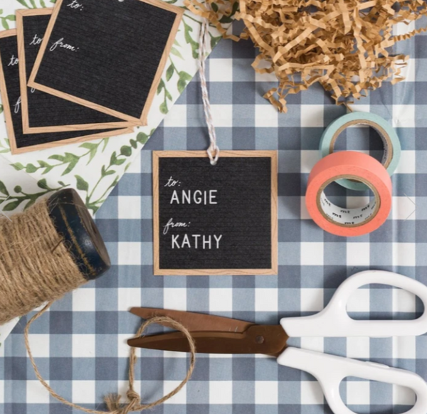 Letterfolk Scratch On ™ Gift Tag Set