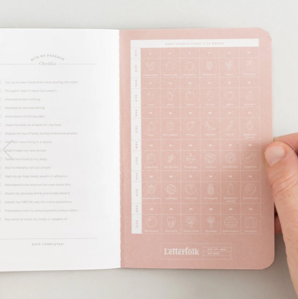 (SECONDS) Letterfolk Pregnancy Passport