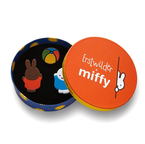 Miffy and Melanie Mini Brooch Set