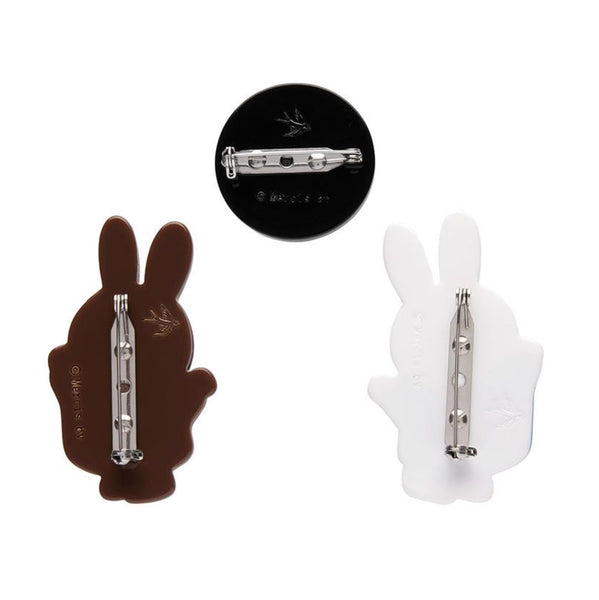 Miffy and Melanie Mini Brooch Set