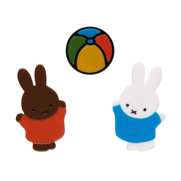 Miffy and Melanie Mini Brooch Set