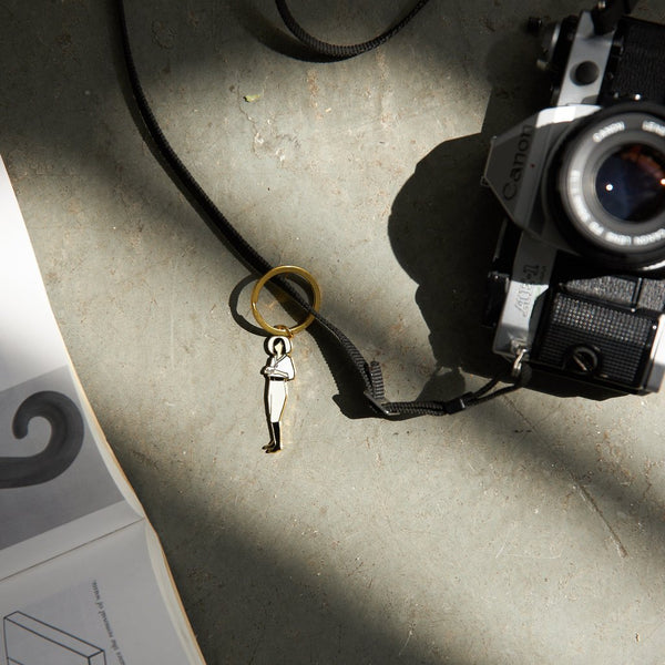 Coffee Lady Keychain