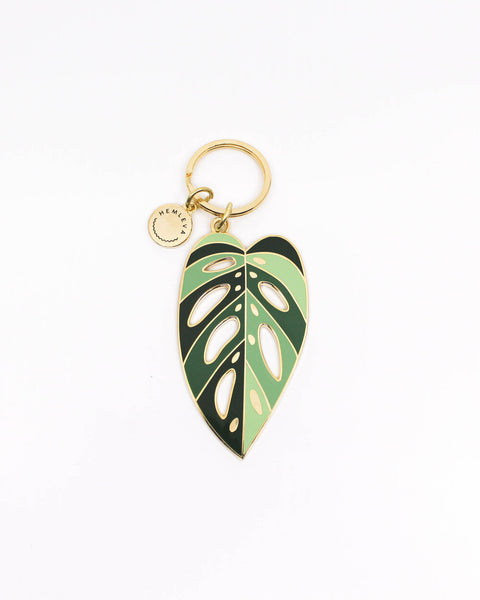 Monstera adansonii ‘Archipelago' Keychain