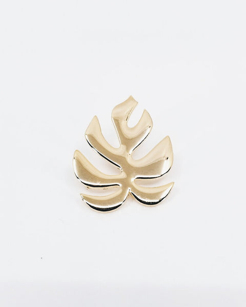 Rhaphidophora tetrasperma (Monstera "Ginny") Enamel Pin