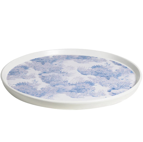 (WAREHOUSE SALE) Round Platter (Early Hours Fog RGA x Field Day)