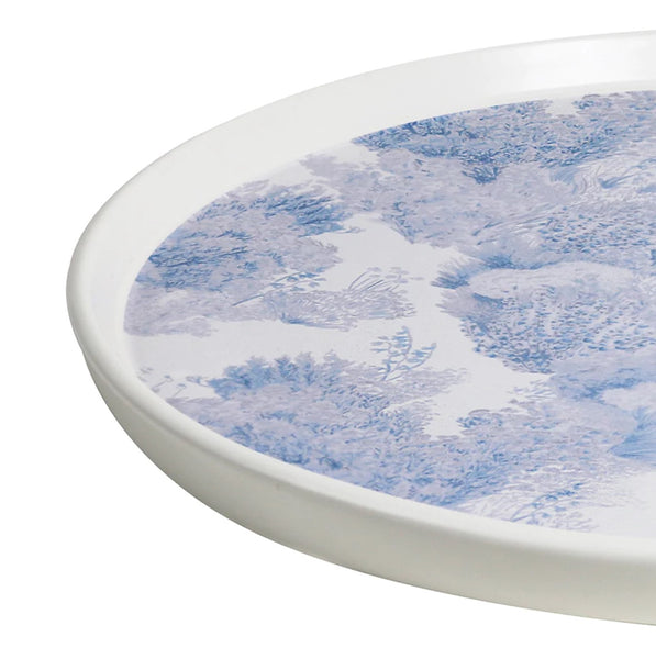 (WAREHOUSE SALE) Round Platter (Early Hours Fog RGA x Field Day)