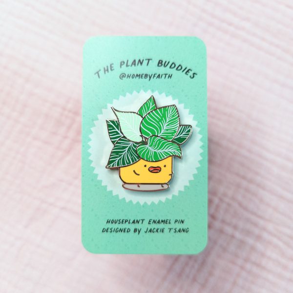 (WAREHOUSE SALE) Philodendron Birkin Hard Enamel Pin
