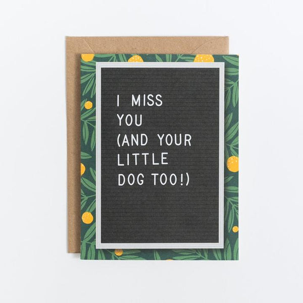 Scratch On Letter Board Greeting Card