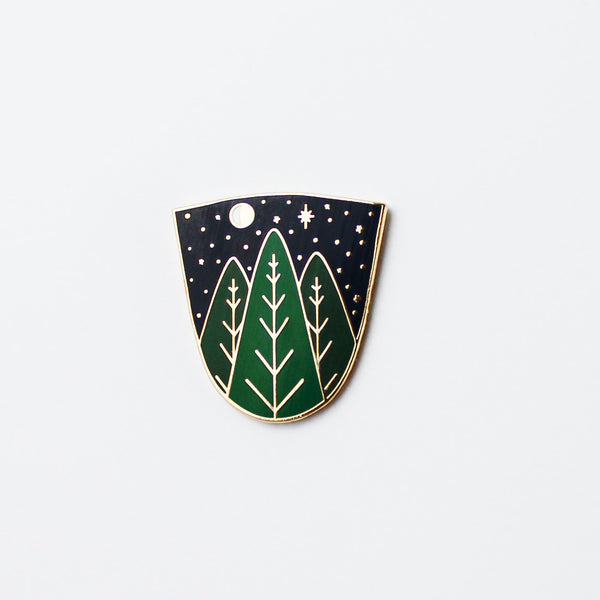 Starry Night Enamel Pin