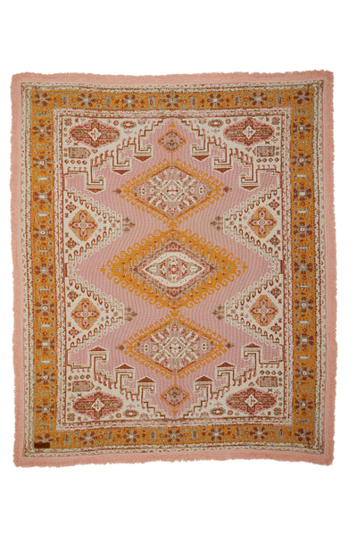 Wandering Throw - Pink Sands