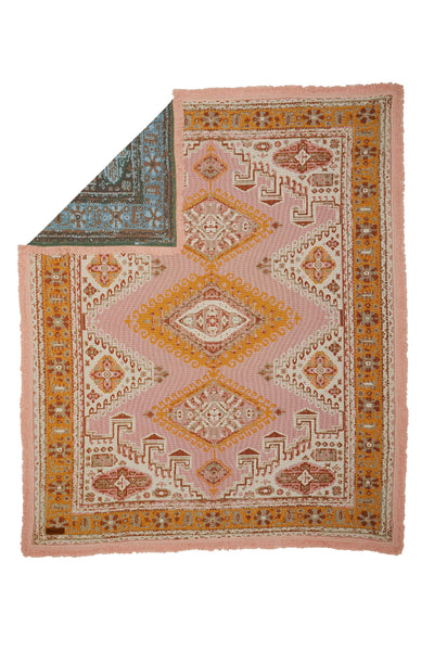 Wandering Throw - Pink Sands