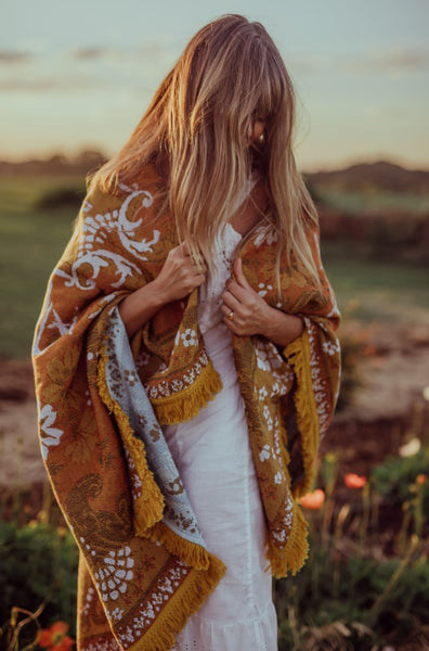 Wandering Throw - Ginger