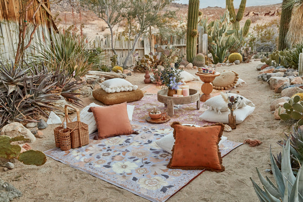 Grandé Fleur Picnic Rug - Lilac