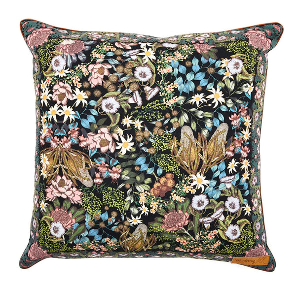 (WAREHOUSE SALE) Native Wildflower Cushion Cover